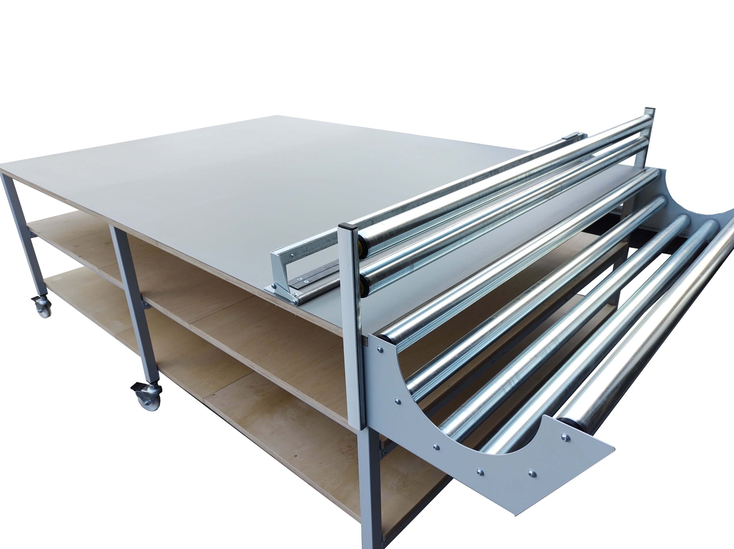 cutting table with roll holder cutter educational cutting table