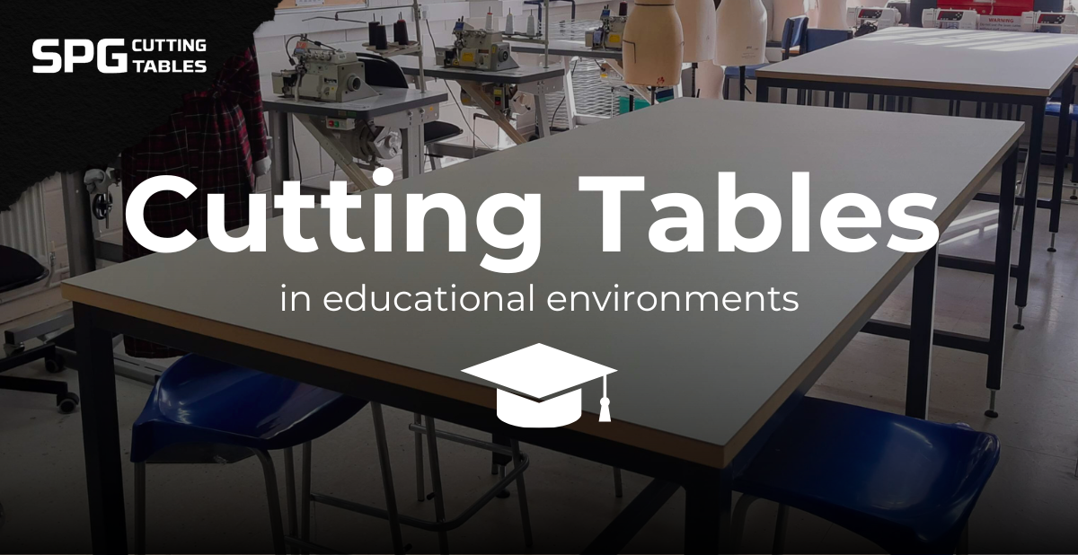 cutting tables in educational environments