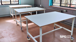 mobile cuttings tables