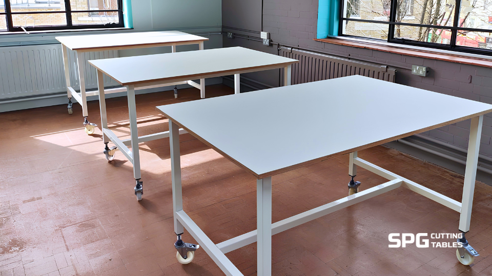 mobile cuttings tables